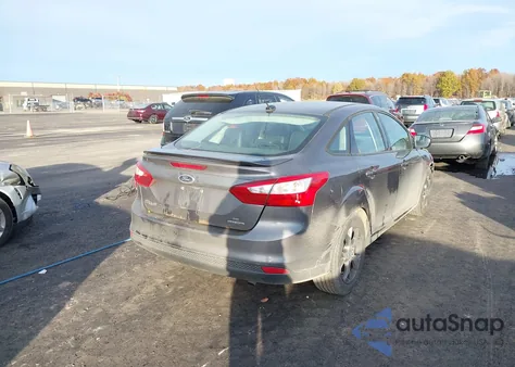 2013 Ford Focus Se from USA, damaged, VIN 1FADP3F21DL117748